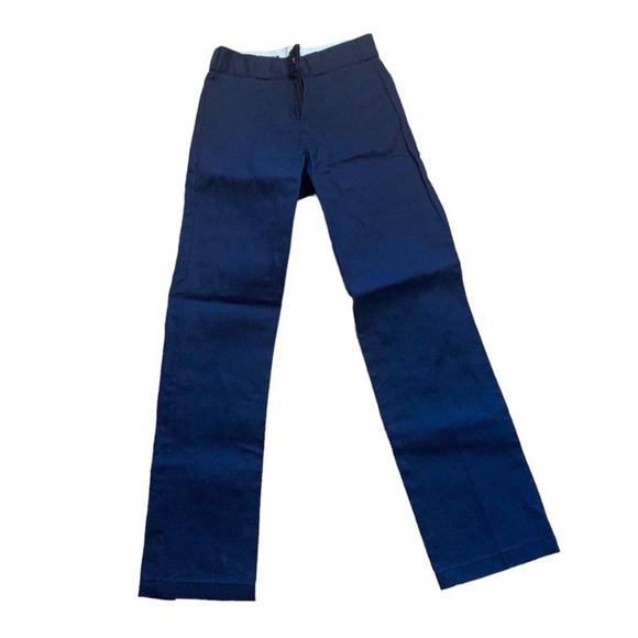 Dickie's 874 Original Work Pants Loose Fit Patchwork
Waist Cargo Pants Navy Blue - Picture 5 of 13